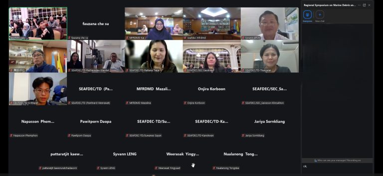Regional Workshop on the Development of the Technical Guideline to Assess, Prevent, and Remove Abandoned, Lost or Otherwise Discarded Fishing Gears (ALDFG) in the Southeast Asian Region